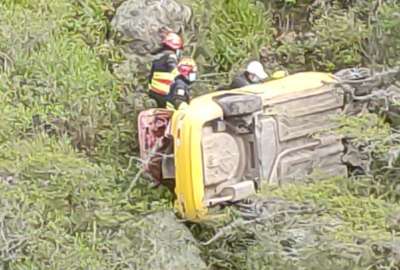 Veh&iacute;culo cay&oacute; 200 metros en una quebrada en Malchingu&iacute;