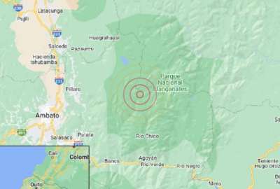 Sismos no dejaron da&ntilde;os materiales en Ecuador