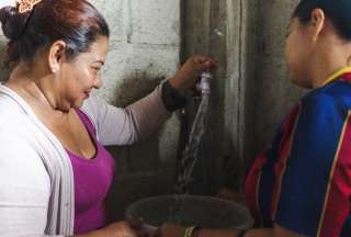 Guayaquil: 35.000 personas ya tienen agua potable al noreste de la ciudad