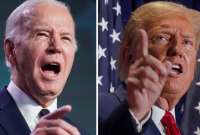 Donald Trump y Joe Biden se reencuentran en el primer debate presidencial que será este jueves 27 de junio (20:00 hora Ecuador).