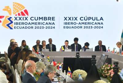 El presidente Daniel Noboa inaugur&oacute; la sesi&oacute;n Plenaria de la XXIX Cumbre Iberoamericana.