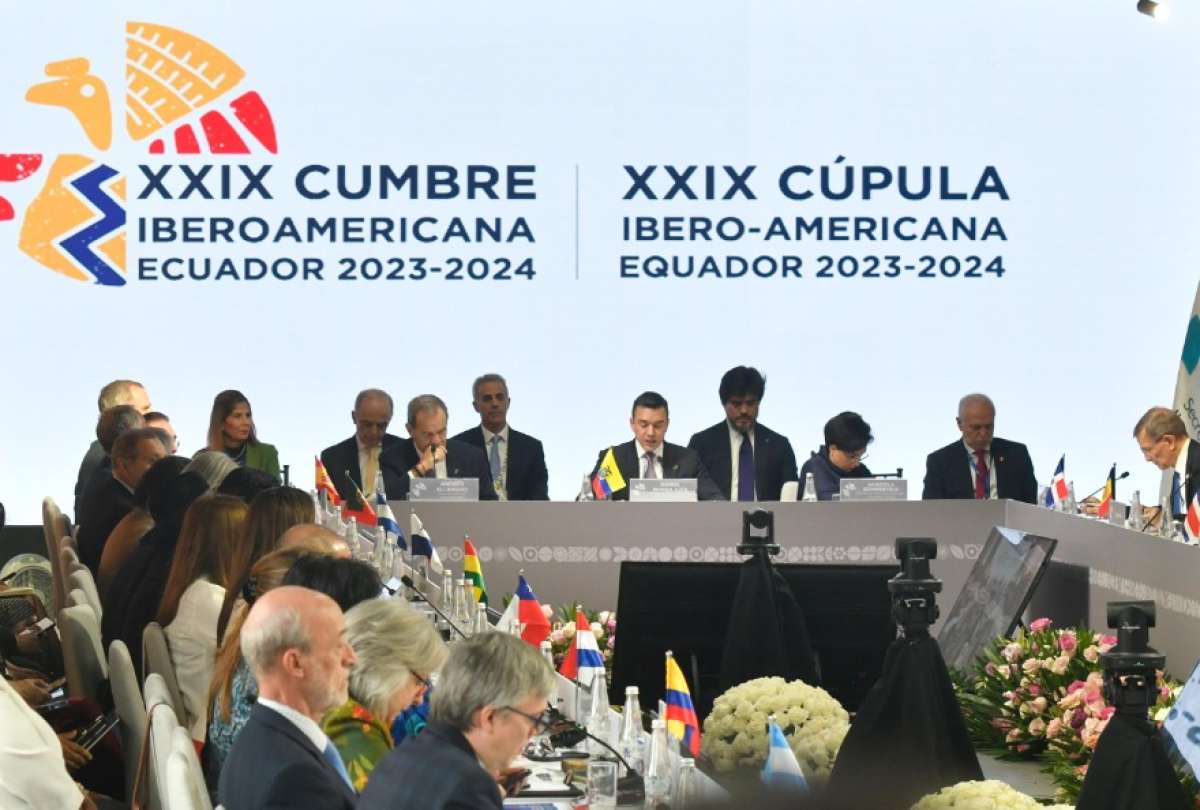 El presidente Daniel Noboa inauguró la sesión Plenaria de la XXIX Cumbre Iberoamericana.