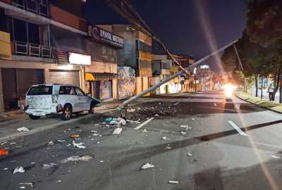 Quito: Av. 6 de Diciembre cerrada por siniestro de tr&aacute;nsito en sector La Kennedy