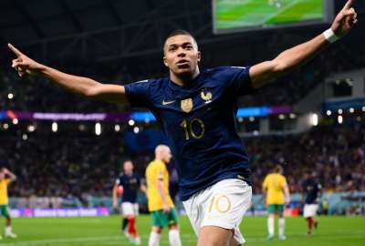 Kylian Mbapp&eacute; fue la gran figura de Francia contra Dinamarca. 