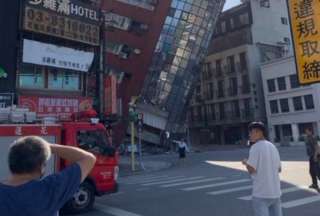 Taiw&aacute;n: videos captaron el momento exacto del terremoto