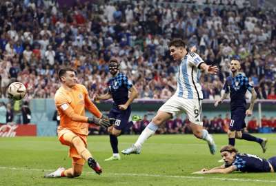 Juli&aacute;n &Aacute;lvarez el jugador m&aacute;s joven en marcar un doblete, desde el Rey Pel&eacute;