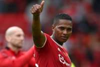 To&ntilde;o Valencia jug&oacute; el partido de &amp;#039;Leyendas del Norte&amp;#039; con la camiseta del United
