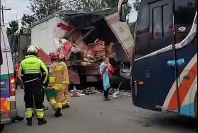 El siniestro de tr&aacute;nsito ocurri&oacute; en la autopista Cuenca-Azogues.