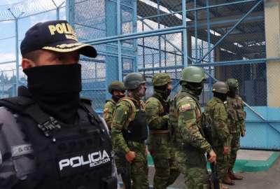 Militares y polic&iacute;as resguardan los centros carcelarios del pa&iacute;s. 