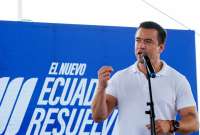 Noboa sobre adjudicación Campo Sacha: “Si hasta el 11 de marzo, 21:00 no se ha desembolsado la prima, no firmaremos el contrato”.
