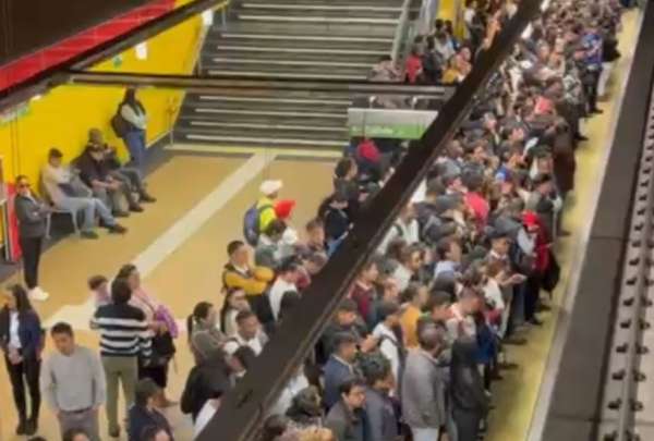  Esto ocurri&oacute; en el Metro la ma&ntilde;ana de hoy.