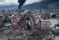 Difunden videos de los da&ntilde;os causados por el terremoto en Turqu&iacute;a