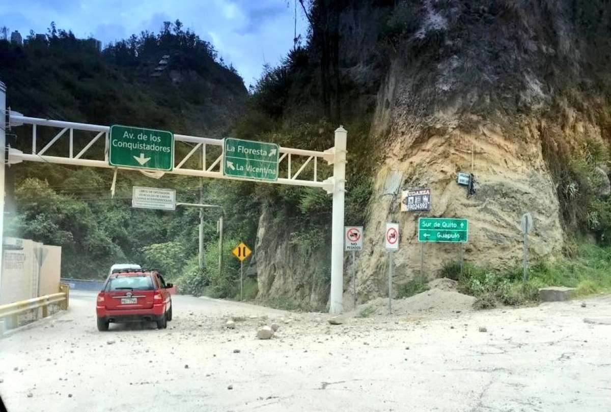 Videos captaron los efectos del sismo en Quito