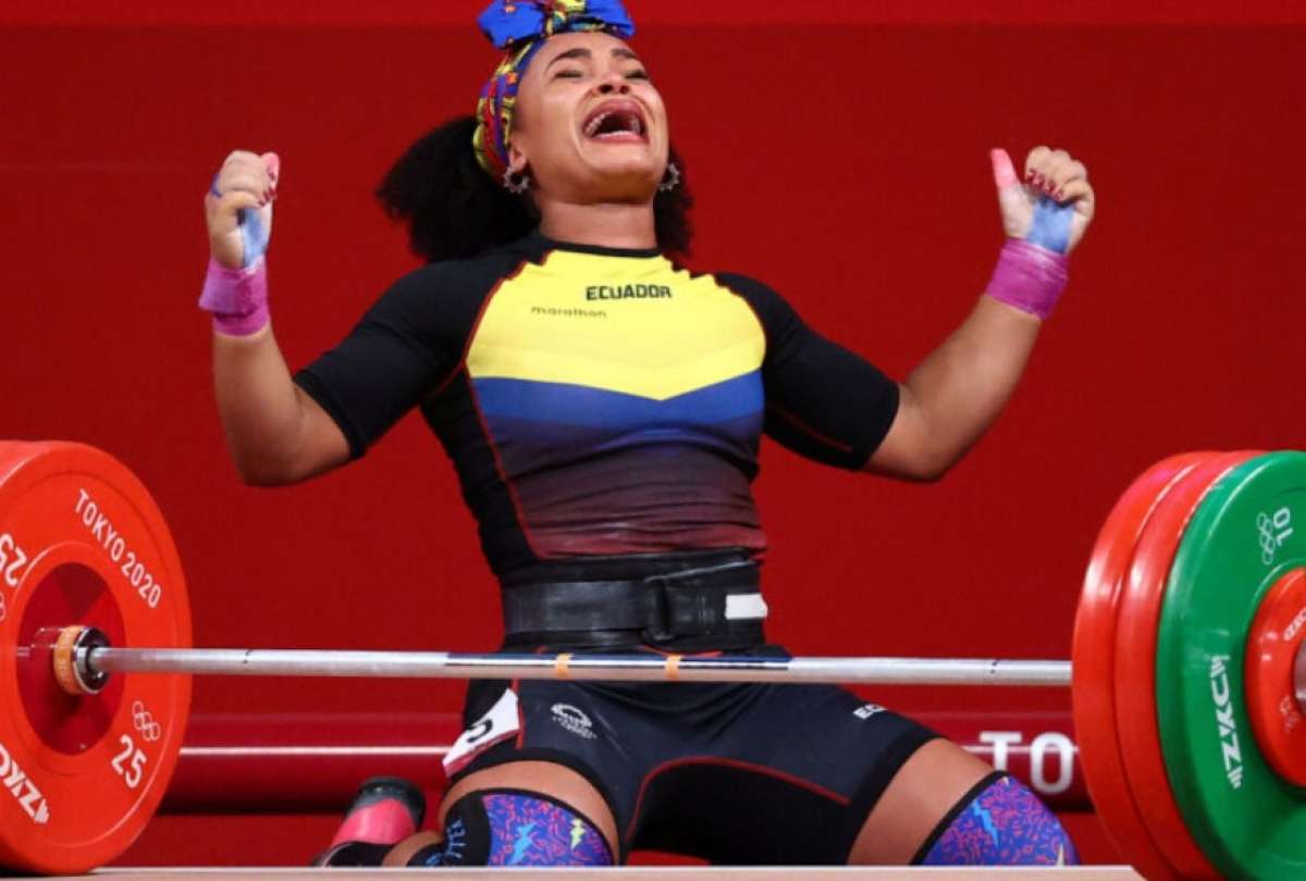 Neisi Dajomes gan&oacute; una medalla de oro en los Juegos Ol&iacute;mpicos de Tokio 2021. 