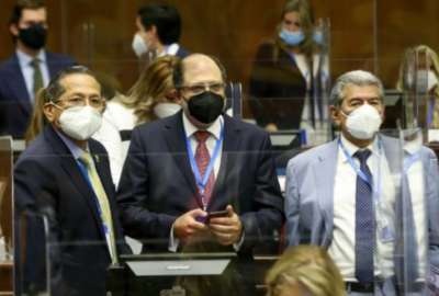Esteban Torres Coordinador de la bancada del PSC explic&oacute; su postura.