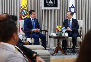 Daniel Noboa se reuni&oacute; con el Presidente de Israel  &nbsp;