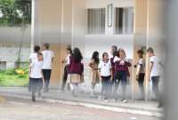 El 97% de colegios y escuelas están en modalidad presencial.
