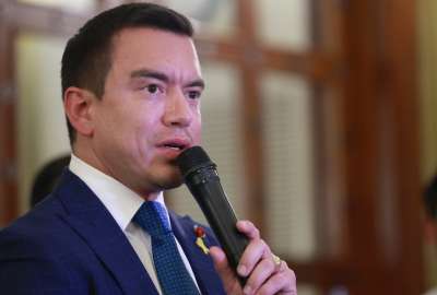 Presidente Noboa inform&oacute; que Israel contribuir&aacute; con Ecuador para el combate del crimen&nbsp;organizado.