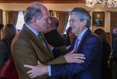 Cuerpo diplom&aacute;tico del Ecuador reitera apoyo al presidente Lasso