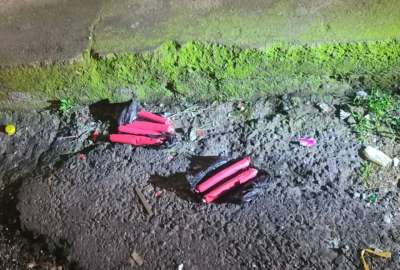 La Polic&iacute;a encontr&oacute; tacos de dinamita.