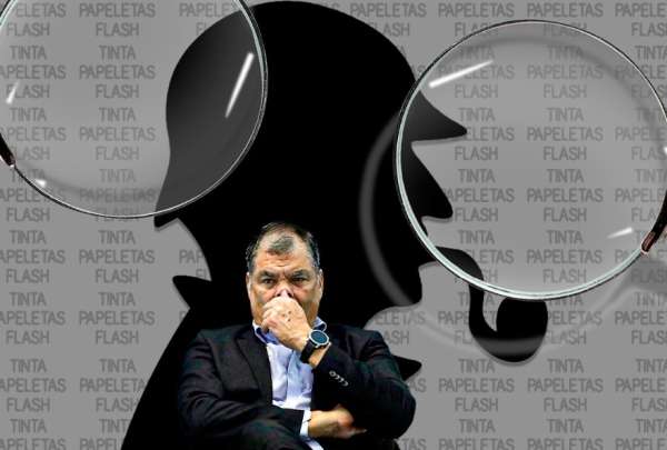 Rafael Correa, expresidente, mantiene la teoría de presunto fraude en sus redes sociales.
