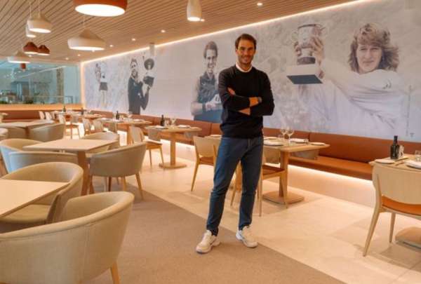 Rafael Nadal abri&oacute; el restaurante Roland Garros