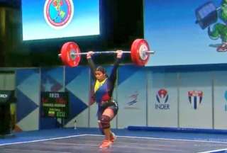 La ecuatoriana&nbsp;Bella Paredes gan&oacute; tres medallas en Cuba
