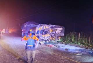 Cuatro muertos deja grave accidente en la v&iacute;a Cuenca-Macas