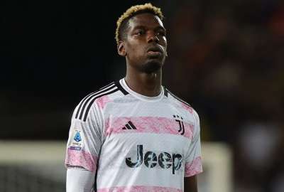 Pogba fue suspendido tras dar positivo en una prueba antidoping tras el partido contra el Udinese, encuentro en el que no disput&oacute; ni un solo minuto.  