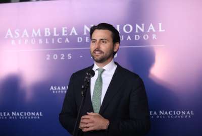 Niels Olsen, presidente de la Asamblea, anunci&oacute; la salida del asesor 1 de la asamble&iacute;sta Cristina J&aacute;come; el exfuncionario es sobrino de Santiago D&iacute;az.