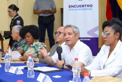 Encuentro por la seguridad se desarroll&oacute; en Esmeraldas