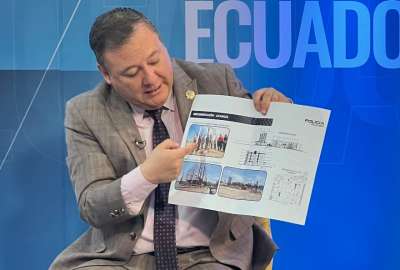 Juan Zapata mostr&oacute; los proyectos para la Polic&iacute;a Nacional.