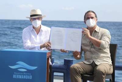 Reserva marina Hermandad fue oficializada en Gal&aacute;pagos