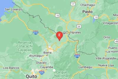 Reportan sismo en la provincia del Carchi