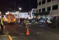 Autoridades investigan explosión en el norte de Quito, que dejó siete heridos