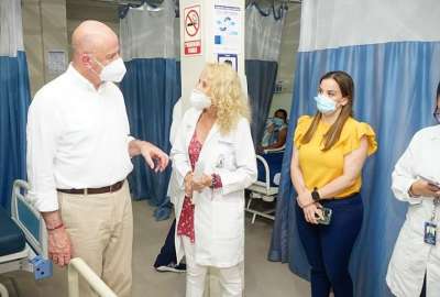 El vicepresidente Alfredo Borrero inspeccion&oacute; condiciones de unidades m&eacute;dicas de la provincia de Santa Elena